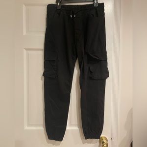 Black Cargo Pants